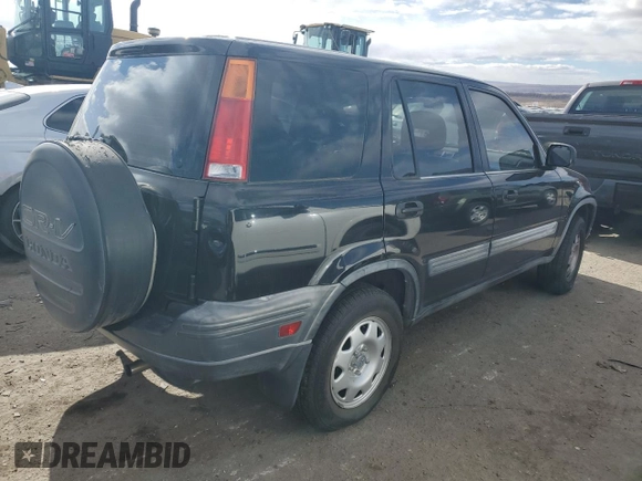 1999 Honda CR-V LX with VIN JHLRD2845XC018102, listed as a Copart auction lot 41791005 with 103,716 mi miles and Salvage Title. Bid and sale history available at carsss.com. Image 3.