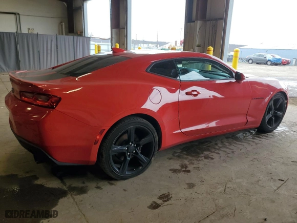 2016 Chevrolet Camaro 2LT with VIN 1G1FD1RS2G0144418, listed as a Copart auction lot 50121895 with 98,734 mi miles and Salvage Title. Bid and sale history available at carsss.com. Image 3.