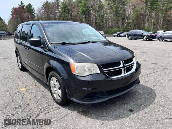 2011 Dodge Grand Caravan SXT with VIN 2D4RN4DG8BR686579, listed as a Copart auction lot 55419365 with 154,256 mi miles and Clean Title. Bid and sale history available at DreamBid. Image 1.