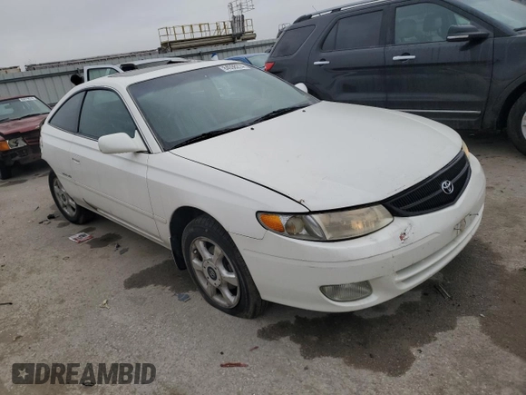 2001 Toyota Solara SE with VIN 2T1CF22P71C471250, listed as a Copart auction lot 84098274 with 269,554 mi miles and Salvage Title. Bid and sale history available at carsss.com. Image 4.