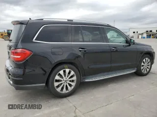 2017 Mercedes-Benz GLS 450 with VIN 4JGDF6EE6HA987647, listed as a Copart auction lot 53255364 with 73,641 mi miles and Salvage Title. Bid and sale history available at DreamBid. Image 3.