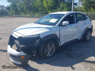 2021 Hyundai Kona SE with VIN KM8K12AA0MU644343, listed as a IAAI auction lot 41786575 with 66,515 mi miles. Bid and sale history available at carsss.com. Image 2.
