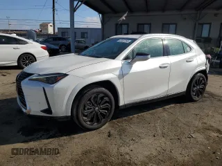 2024 Lexus UX 250h Premium with VIN JTHP9JBH7R2073444, listed as a Copart auction lot 43447265 with 7,851 mi miles and Salvage Title. Bid and sale history available at DreamBid. Image 1.