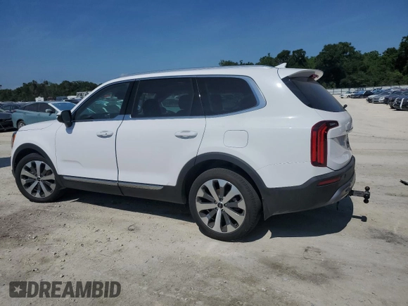 2022 Kia Telluride EX z VIN 5XYP34HC0NG269323, wystawiony jako Copart lot #57428245 z przebiegiem 22 171 mil mil oraz Szkoda całkowita • Salvage title. Historia ofert i sprzedaży dostępna na DreamBid. Obrazek 2.