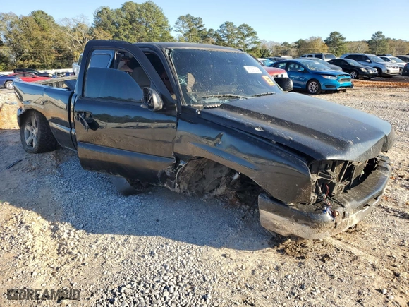 2006 Chevrolet Silverado 1500 LT1 with VIN 1GCEK19B36Z198085, listed as a Copart auction lot 87297204 with 0 mi miles and Salvage Title. Bid and sale history available at carsss.com. Image 4.