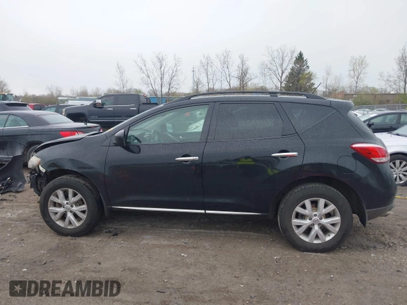2012 Nissan Murano SV with VIN JN8AZ1MW5CW210081, listed as a IAAI auction lot 42081443 with 185,143 mi miles and . Bid and sale history available at carsss.com. Image 15.