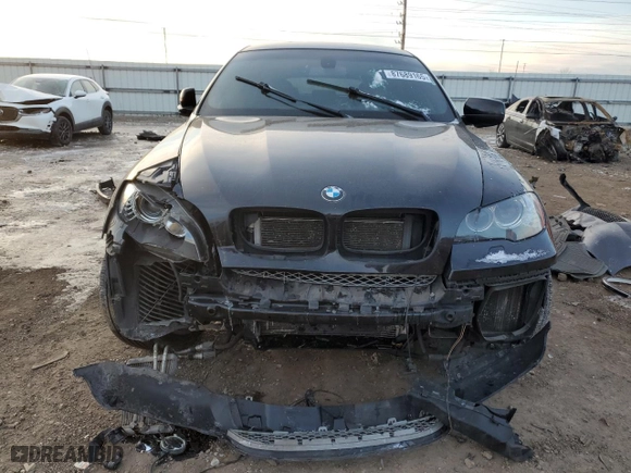2012 BMW X6 50i with VIN 5UXFG8C52CLZ97127, listed as a Copart auction lot 87689165 with 169,379 mi miles and Salvage Title. Bid and sale history available at carsss.com. Image 5.