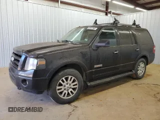 2007 Ford Expedition Limited with VIN 1FMFU20577LA04220, listed as a Copart auction lot 46858575 with Not provided miles and Clean title. Bid and sale history available at DreamBid. Image 1.