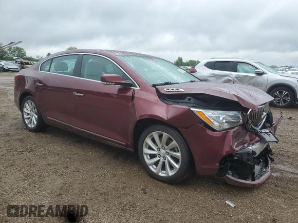 2015 Buick LaCrosse Premium I with VIN 1G4GD5G3XFF275165, listed as a Copart auction lot 59569825 with 85,032 mi miles and Salvage title. Bid and sale history available at DreamBid. Image 4.