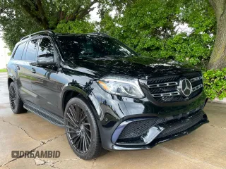 2019 Mercedes-Benz GLS 63 AMG z VIN 4JGDF7FE1KB235179, wystawiony jako Copart lot #59235865 z przebiegiem 47 644 mil mil oraz Czysty tytuł • Clean title. Historia ofert i sprzedaży dostępna na DreamBid. Obrazek 1.