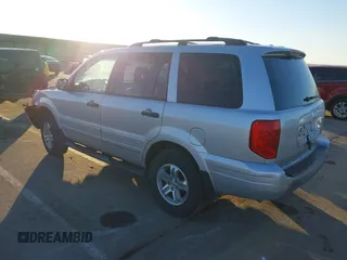 2005 Honda Pilot EX-L z VIN 2HKYF18705H524588, wystawiony jako IAAI lot #41445676 z przebiegiem 123 572 mil mil oraz . Historia ofert i sprzedaży dostępna na DreamBid. Obrazek 3.