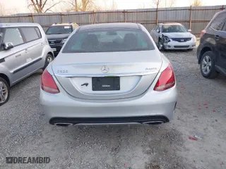 2015 Mercedes-Benz C-Class C 300 Luxury with VIN 55SWF4KB3FU032836, listed as a IAAI auction lot 41771292 with 80,288 mi miles. Bid and sale history available at carsss.com. Image 16.