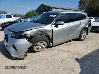 2021 Toyota Highlander L with VIN 5TDZZRAH5MS054628, listed as a Copart auction lot 51449925 with Not provided miles and Salvage title. Bid and sale history available at DreamBid. Image 1.