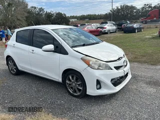 2012 Toyota Yaris L with VIN JTDKTUD36CD523080, listed as a Copart auction lot 86867464 with 134,041 mi miles and Clean Title. Bid and sale history available at carsss.com. Image 1.