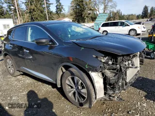 2019 Nissan Murano S with VIN 5N1AZ2MS1KN145292, listed as a Copart auction lot 51998125 with 56,963 mi miles and Salvage Title. Bid and sale history available at carsss.com. Image 4.