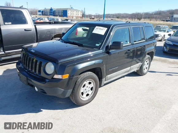 2011 Jeep Patriot Sport with VIN 1J4NT1GA9BD129443, listed as a IAAI auction lot 41726812 with 253,634 mi miles and . Bid and sale history available at carsss.com. Image 2.
