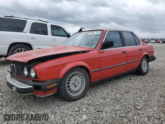 1986 BMW 3 Series 325e z VIN WBAAE6404G0992797, wystawiony jako Copart lot #78657104 z przebiegiem 176 268 mil mil oraz Szkoda całkowita • Salvage title. Historia ofert i sprzedaży dostępna na DreamBid. Obrazek 1.