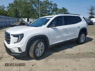 2024 GMC Acadia FWD Elevation z VIN 1GKENKKS8RJ151942, wystawiony jako Copart lot #70185454 z przebiegiem 1043 mil mil oraz Szkody całkowita. Historia ofert i sprzedaży dostępna na DreamBid. Obrazek 1.