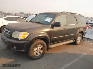 2002 Toyota Sequoia Limited with VIN 5TDZT38A32S065230, listed as a IAAI auction lot 41290794 with 306,444 mi miles. Bid and sale history available at carsss.com. Image 2.