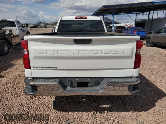 2019 Chevrolet Silverado 1500 Work Truck with VIN 3GCNWAEF3KG224577, listed as a Copart auction lot 50569615 with 113,231 mi miles and Salvage Title. Bid and sale history available at DreamBid. Image 6.