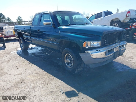 1996 Dodge Ram 1500 with VIN 3B7HF13Z8TG121571, listed as a IAAI auction lot 41759066 with 157,129 mi miles. Bid and sale history available at carsss.com. Image 1.