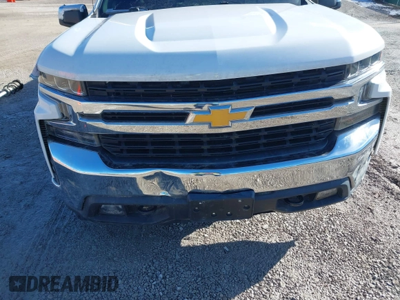 2020 Chevrolet Silverado 1500 LT with VIN 1GCRYDED4LZ221815, listed as a IAAI auction lot 41317651 with 51,340 mi miles. Bid and sale history available at carsss.com. Image 6.