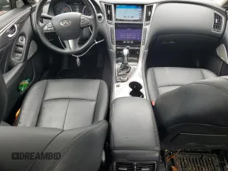 2017 Infiniti Q50 2.0t Sport with VIN JN1CV7ARXHM681506, listed as a Copart auction lot 66861994 with 97,493 mi miles and Salvage Title. Bid and sale history available at carsss.com. Image 8.