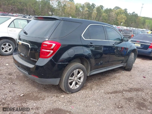 2016 Chevrolet Equinox LS with VIN 2GNALBEK2G1128408, listed as a IAAI auction lot 41940465 with 198,482 mi miles. Bid and sale history available at carsss.com. Image 4.