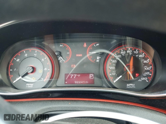 2015 Dodge Dart SXT z VIN 1C3CDFBB2FD278844, wystawiony jako Copart lot #58862445 z przebiegiem 92 241 mil mil oraz Szkoda całkowita • Salvage title. Historia ofert i sprzedaży dostępna na DreamBid. Obrazek 9.