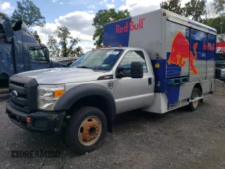 2014 Ford F-550 XL with VIN 1FDUF5GY4EEA61611, listed as a Copart auction lot 73705444 with 105,616 mi miles and Clean Title. Bid and sale history available at carsss.com. Image 1.