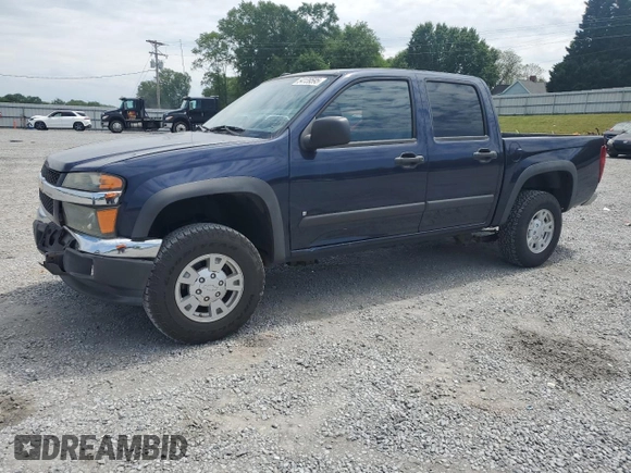 2008 Chevrolet Colorado 1LT z VIN 1GCDT13E788166289, wystawiony jako Copart lot #54139595 z przebiegiem 142 342 mil mil oraz Szkoda całkowita • Salvage title. Historia ofert i sprzedaży dostępna na DreamBid. Obrazek 1.