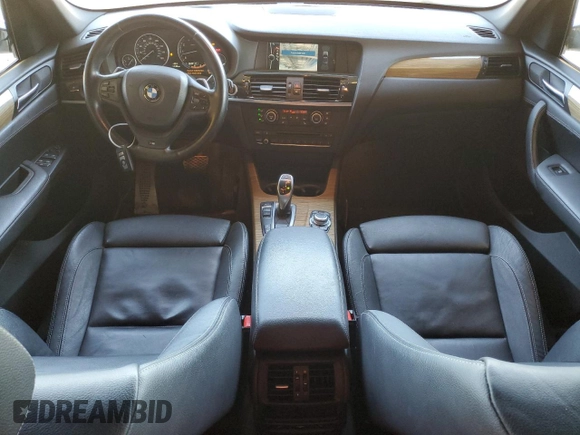 2013 BMW X3 xDrive35i with VIN 5UXWX7C54DL978591, listed as a Copart auction lot 46570455 with 99,671 mi miles and Salvage Title. Bid and sale history available at DreamBid. Image 8.
