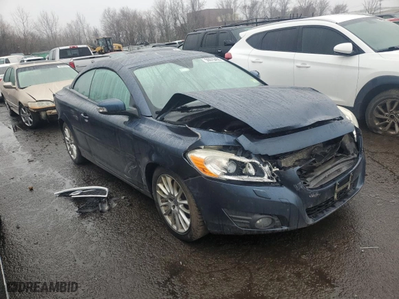 2011 Volvo C70 with VIN YV1672MC6BJ113321, listed as a Copart auction lot 50970455 with 169,887 mi miles and Salvage Title. Bid and sale history available at carsss.com. Image 4.