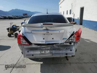 2016 Nissan Versa S with VIN 3N1CN7AP1GL895629, listed as a Copart auction lot 62347455 with 191,363 mi miles and Salvage title. Bid and sale history available at DreamBid. Image 6.