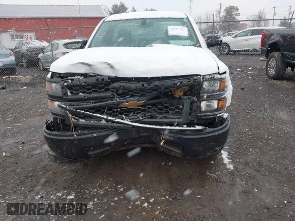 2015 Chevrolet Silverado 1500 Work Truck with VIN 1GCNCPEH5FZ326546, listed as a IAAI auction lot 41554204 with 27,053 mi miles and . Bid and sale history available at DreamBid. Image 6.