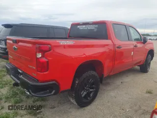 2024 Chevrolet Silverado 1500 Custom Trail Boss with VIN 3GCUDCEDXRG343846, listed as a Copart auction lot 79827194 with 2,163 mi miles and Non Repairable. Bid and sale history available at carsss.com. Image 3.