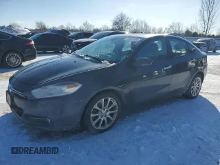2013 Dodge Dart Limited with VIN 1C3CDFCH1DD132063, listed as a Copart auction lot 43979355 with 247,413 mi miles and Clean Title. Bid and sale history available at DreamBid. Image 1.