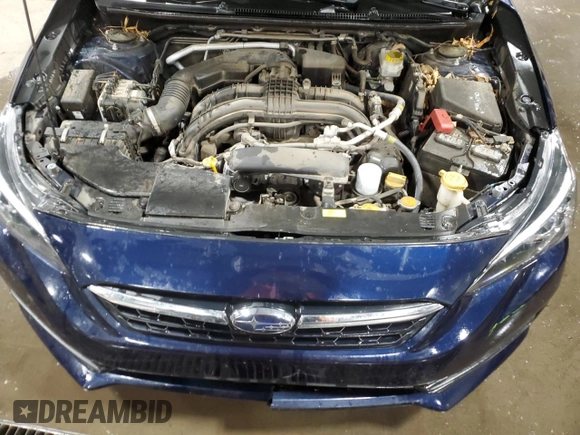 2021 Subaru Impreza with VIN 4S3GKAB61M3606699, listed as a Copart auction lot 82327984 with 118,499 mi miles and Salvage Title. Bid and sale history available at carsss.com. Image 12.