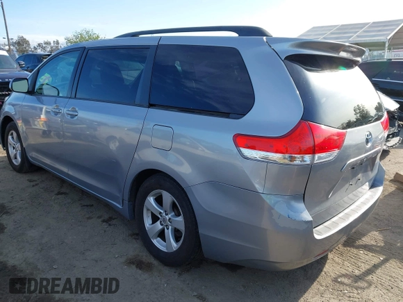 2012 Toyota Sienna LE AAS with VIN 5TDKK3DC6CS232922, listed as a IAAI auction lot 41913060 with 78,709 mi miles and . Bid and sale history available at DreamBid. Image 3.