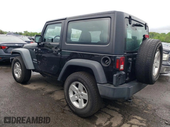 2017 Jeep Wrangler Sport с VIN 1C4GJWAG1HL735042, выставлен на аукционе Copart как лот 56459035 с пробегом 82 120 миль миль и Списание • Salvage title. История ставок и продаж доступна на DreamBid. Изображение 2.
