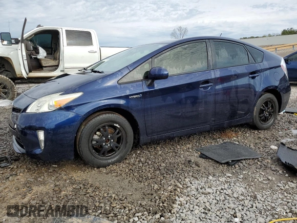 2015 Toyota Prius Four with VIN JTDKN3DU9F0479732, listed as a Copart auction lot 43252505 with 104,506 mi miles and Salvage Title. Bid and sale history available at carsss.com. Image 1.