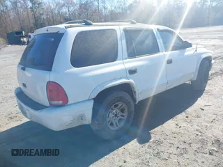 2002 Dodge Durango with VIN 1B4HR48N82F205384, listed as a IAAI auction lot 41451456 with 235,142 mi miles and . Bid and sale history available at DreamBid. Image 4.