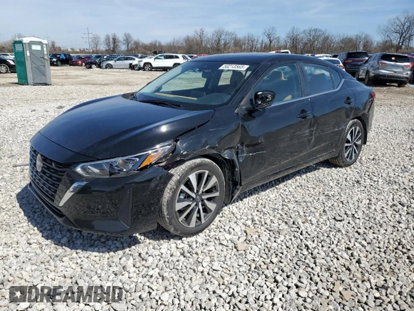 2024 Nissan Sentra SV with VIN 3N1AB8CV6RY387664, listed as a Copart auction lot 50213565 with 1,757 mi miles and Salvage Title. Bid and sale history available at DreamBid. Image 1.