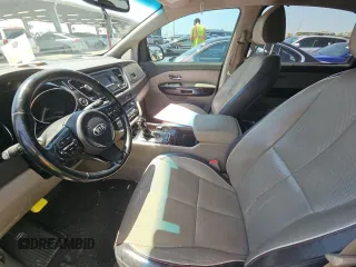 2016 Kia Sedona SX with VIN KNDMC5C1XG6140641, listed as a Copart auction lot 54801215 with 185,471 mi miles and Clean Title. Bid and sale history available at carsss.com. Image 5.