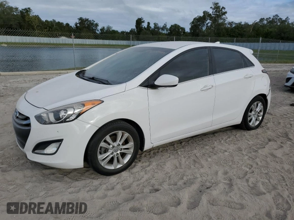 2013 Hyundai Elantra GT with VIN KMHD35LE5DU125664, listed as a Copart auction lot 76659154 with 0 mi miles and Non Repairable. Bid and sale history available at carsss.com. Image 1.