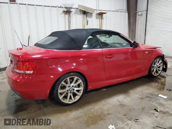 2012 BMW 1 Series 135i with VIN WBAUN7C55CVM26371, listed as a Copart auction lot 71600354 with Not provided miles and Salvage title. Bid and sale history available at DreamBid. Image 3.