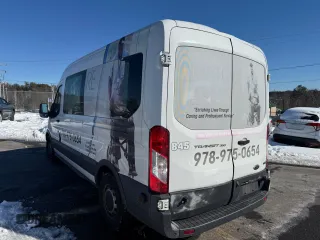 2016 Ford Transit XL with VIN 1FBAX2CMXGKB29845, listed as a Copart auction lot 46722645 with 224,377 mi miles and Clean title. Bid and sale history available at DreamBid. Image 3.