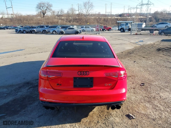 2013 Audi S4 Premium Plus with VIN WAUDGAFL1DA077073, listed as a IAAI auction lot 41732388 with 86,270 mi miles. Bid and sale history available at carsss.com. Image 16.
