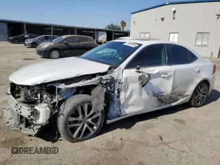 2020 Lexus IS with VIN JTHDA1D21L5107001, listed as a Copart auction lot 78097934 with 88,799 mi miles and Salvage Title. Bid and sale history available at carsss.com. Image 1.