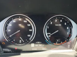 2021 BMW X1 xDrive28i with VIN WBXJG9C06M5S33201, listed as a Copart auction lot 66391015 with 53,395 mi miles and Salvage title. Bid and sale history available at DreamBid. Image 9.
